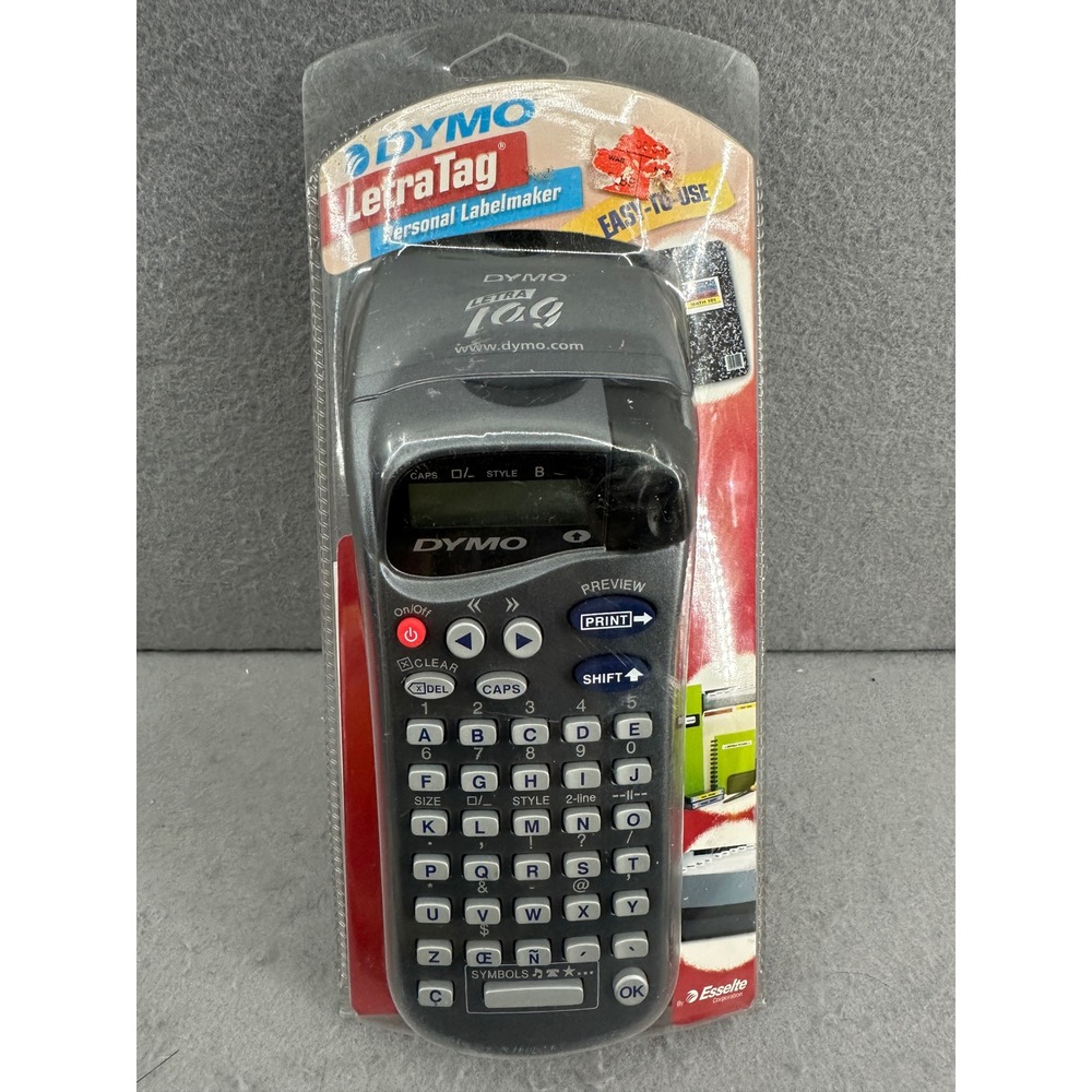 Dymo LetraTag Personal Labelmaker 2005 Label Printer 18588 New Not Tested